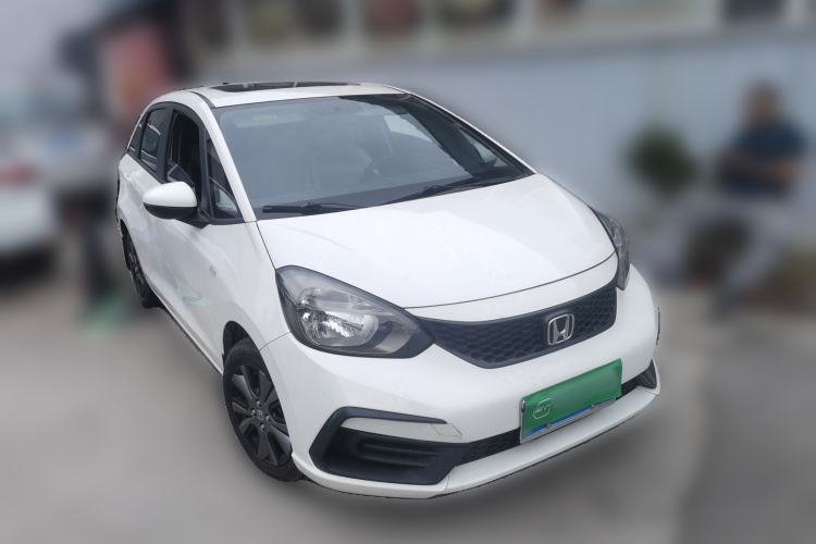 Used Honda Fit 2022 1.5L CVT Trendy Sunroof Edition Front Right 45 Deg