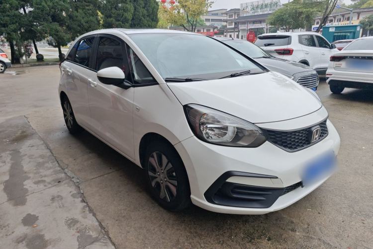Used Honda Fit 2022 1.5L CVT Trendy Sunroof Edition Front Right 45 Deg