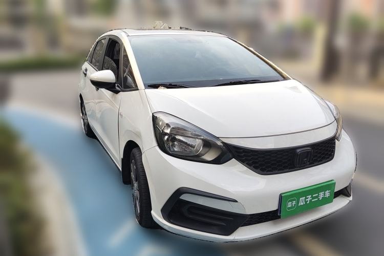 Used Honda Fit 2022 1.5L CVT Trendy Sunroof Edition Front Right 45 Deg