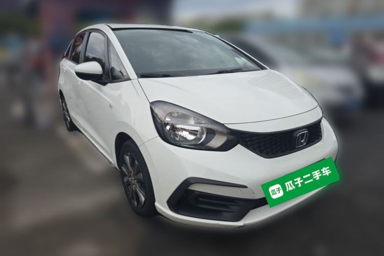 Used Honda Fit 2022 1.5L CVT Trendy Sunroof Edition Front Right 45 Deg