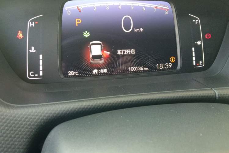 Used Honda Fit 2022 1.5L CVT Acura MUGEN Edition Odometer Close Up