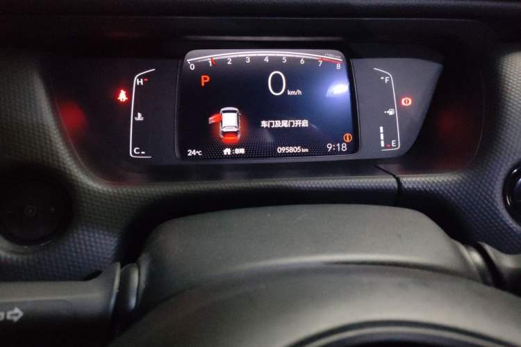 Used Honda Fit 2022 1.5L CVT Trendy Sunroof Edition Odometer Close Up