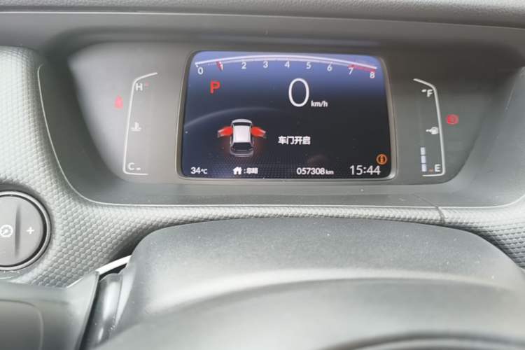 Used Honda Fit 2022 1.5L CVT Acura MUGEN Edition Odometer Close Up