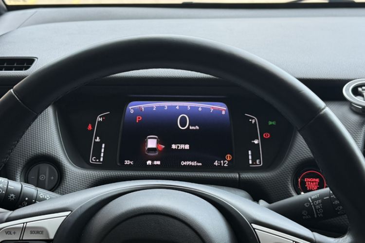 Used Honda Fit 2022 1.5L CVT Acura MUGEN Edition Odometer Close Up