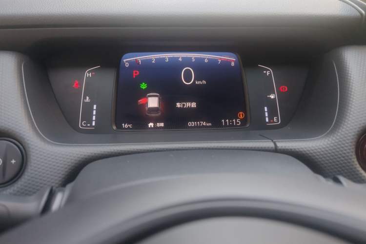 Used Honda Fit 2022 1.5L CVT Acura MUGEN Edition Odometer Close Up