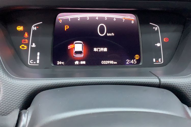 Used Honda Fit 2022 1.5L CVT Acura MUGEN Edition Odometer Close Up