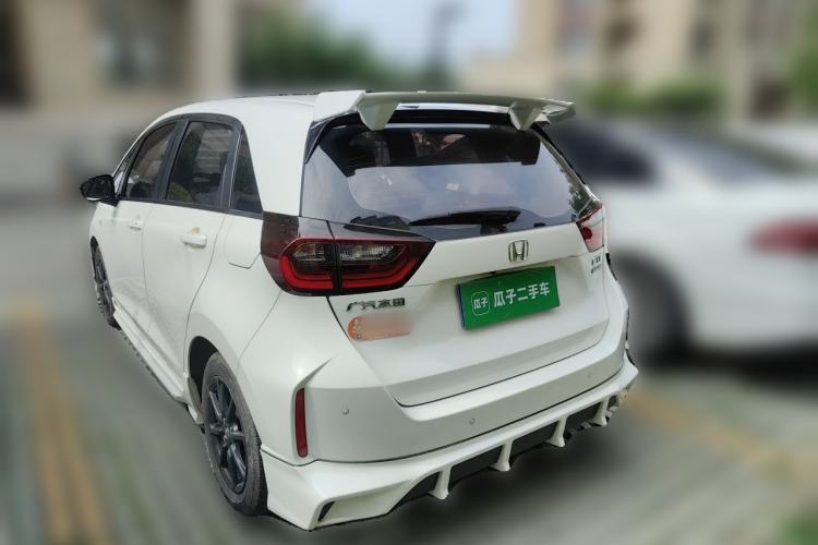 Used Honda Fit 2022 1.5L CVT Acura MUGEN Edition Rear Left 45 Deg