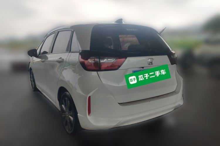 Used Honda Fit 2022 1.5L CVT Trendy Sunroof Edition Rear Left 45 Deg