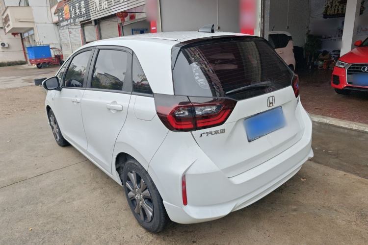 Used Honda Fit 2022 1.5L CVT Trendy Sunroof Edition Rear Left 45 Deg