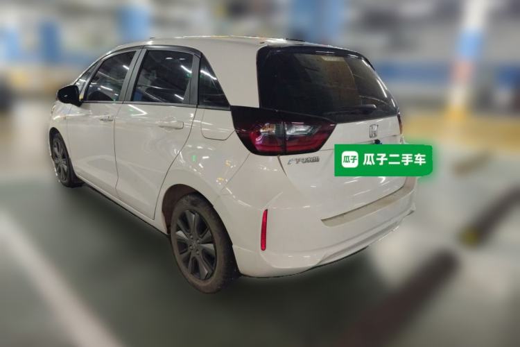 Used Honda Fit 2022 1.5L CVT Trendy Sunroof Edition Rear Left 45 Deg