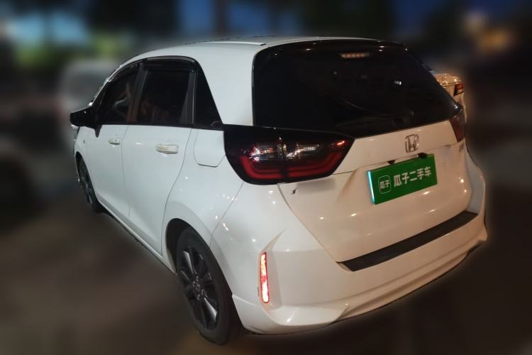 Used Honda Fit 2022 1.5L CVT Trendy Sunroof Edition Rear Left 45 Deg