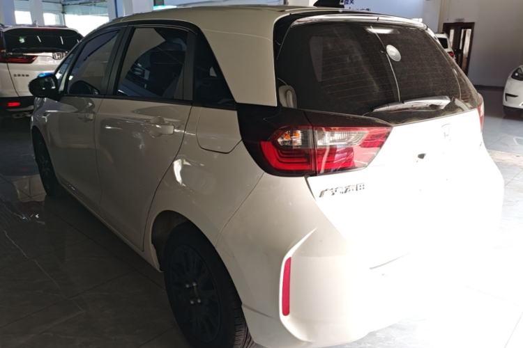 Used Honda Fit 2022 1.5L CVT Trendy Sunroof Edition Rear Left 45 Deg