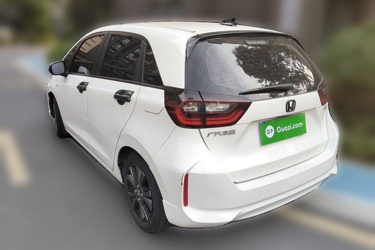 Used Honda Fit 2022 1.5L CVT Trendy Sunroof Edition Rear Left 45 Deg