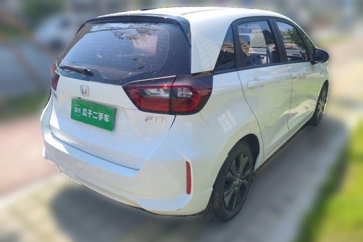 Used Honda Fit 2022 1.5L CVT Trendy Sunroof Edition Rear Right 45 Deg