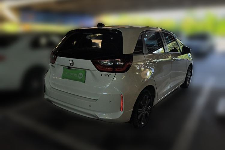 Used Honda Fit 2022 1.5L CVT Trendy Sunroof Edition Rear Right 45 Deg
