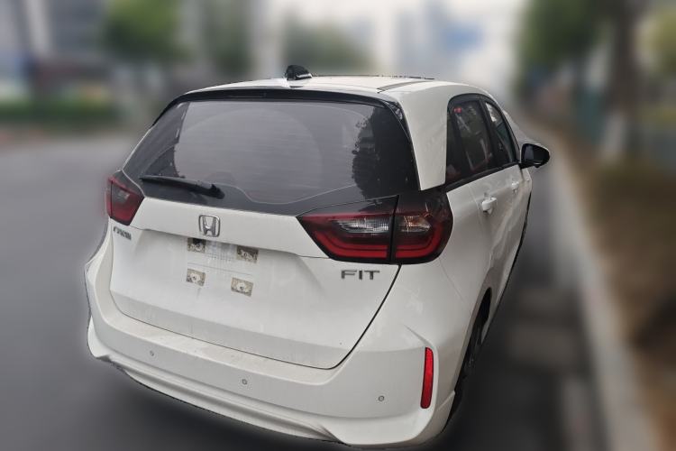 Used Honda Fit 2022 1.5L CVT Trendy Sunroof Edition Rear Right 45 Deg