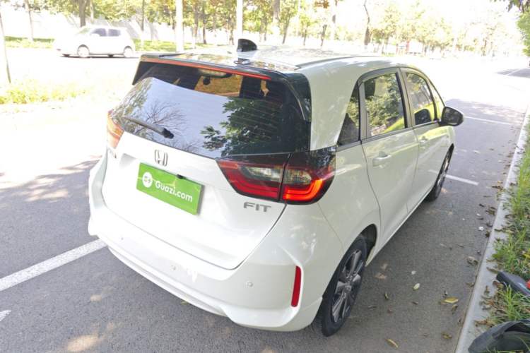 Used Honda Fit 2022 1.5L CVT Trendy Sunroof Edition Rear Right 45 Deg