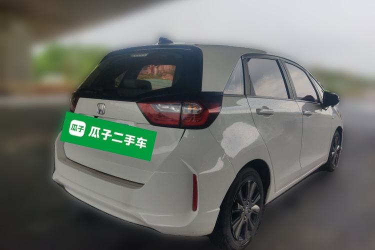 Used Honda Fit 2022 1.5L CVT Trendy Sunroof Edition Rear Right 45 Deg