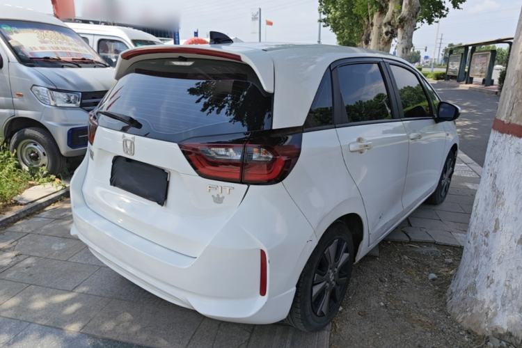 Used Honda Fit 2022 1.5L CVT Trendy Sunroof Edition Rear Right 45 Deg