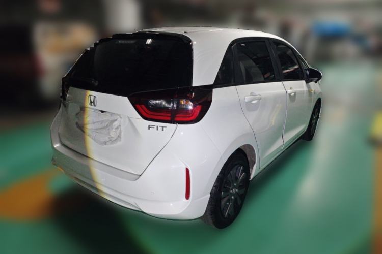 Used Honda Fit 2022 1.5L CVT Trendy Sunroof Edition Rear Right 45 Deg
