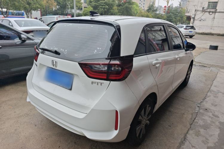 Used Honda Fit 2022 1.5L CVT Trendy Sunroof Edition Rear Right 45 Deg