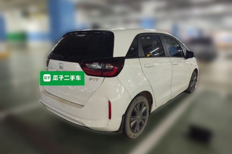 Used Honda Fit 2022 1.5L CVT Trendy Sunroof Edition Rear Right 45 Deg