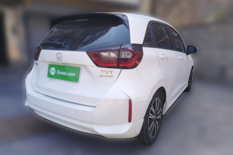 Used Honda Fit 2022 1.5L CVT Trendy Sunroof Edition Rear Right 45 Deg