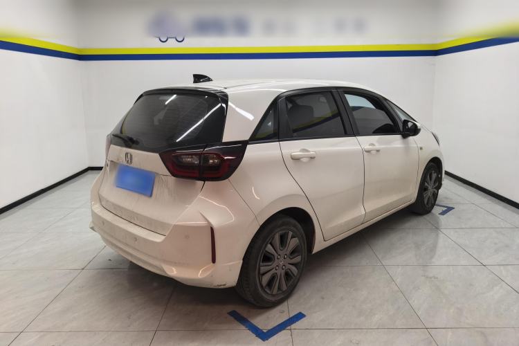Used Honda Fit 2022 1.5L CVT Trendy Sunroof Edition Rear Right 45 Deg