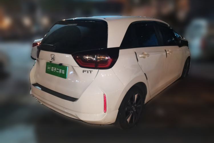 Used Honda Fit 2022 1.5L CVT Trendy Sunroof Edition Rear Right 45 Deg