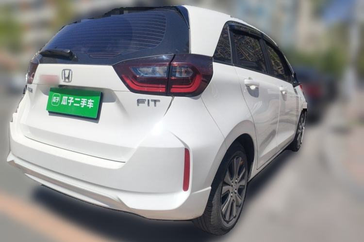 Used Honda Fit 2022 1.5L CVT Trendy Sunroof Edition Rear Right 45 Deg