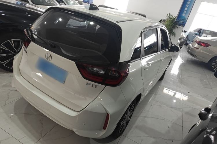 Used Honda Fit 2022 1.5L CVT Trendy Sunroof Edition Rear Right 45 Deg