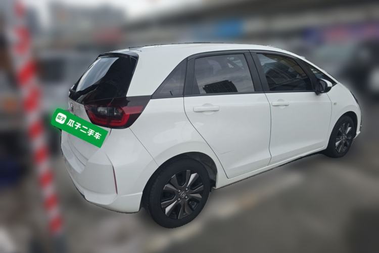 Used Honda Fit 2022 1.5L CVT Trendy Sunroof Edition Rear Right 45 Deg