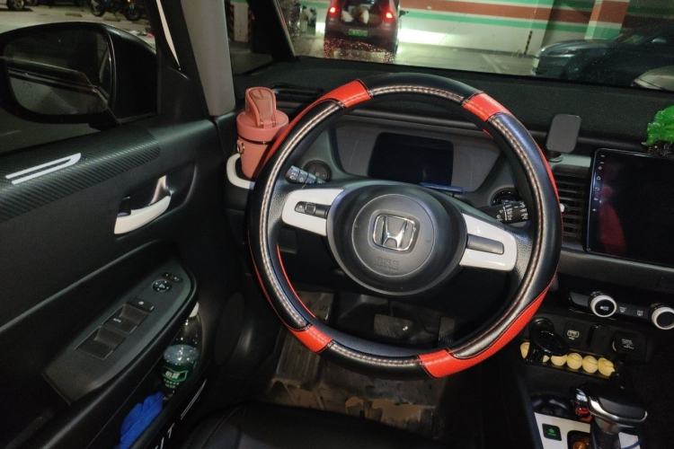Used Honda Fit 2022 1.5L CVT Trendy Sunroof Edition Steering Wheel