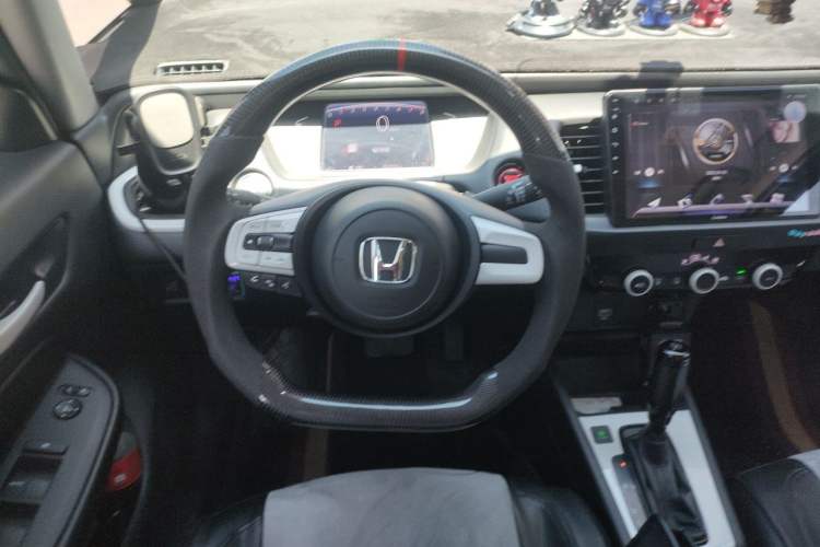 Used Honda Fit 2022 1.5L CVT Trendy Sunroof Edition Steering Wheel