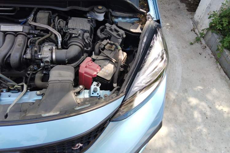 Used Honda Fit 2023 1.5L CVT Trend Edition Engine Bay Left