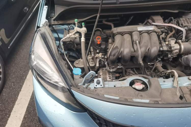 Used Honda Fit 2023 1.5L CVT Trend Edition Engine Bay Right