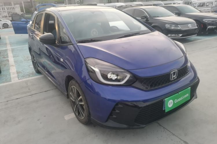 Used Honda Fit 2023 1.5L CVT Trendy Runner Pro Edition Front Right 45 Deg