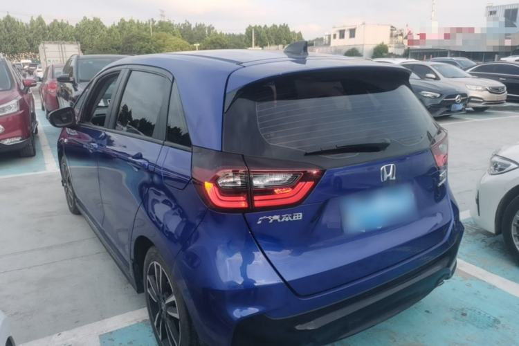 Used Honda Fit 2023 1.5L CVT Trendy Runner Pro Edition Rear Left 45 Deg