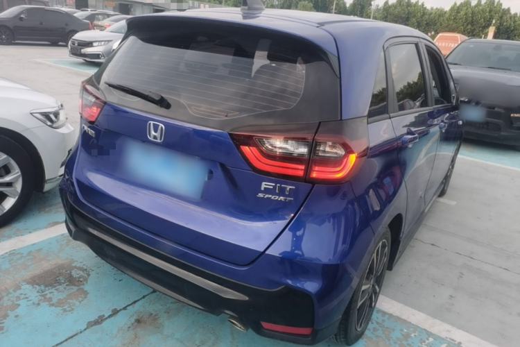 Used Honda Fit 2023 1.5L CVT Trendy Runner Pro Edition Rear Right 45 Deg