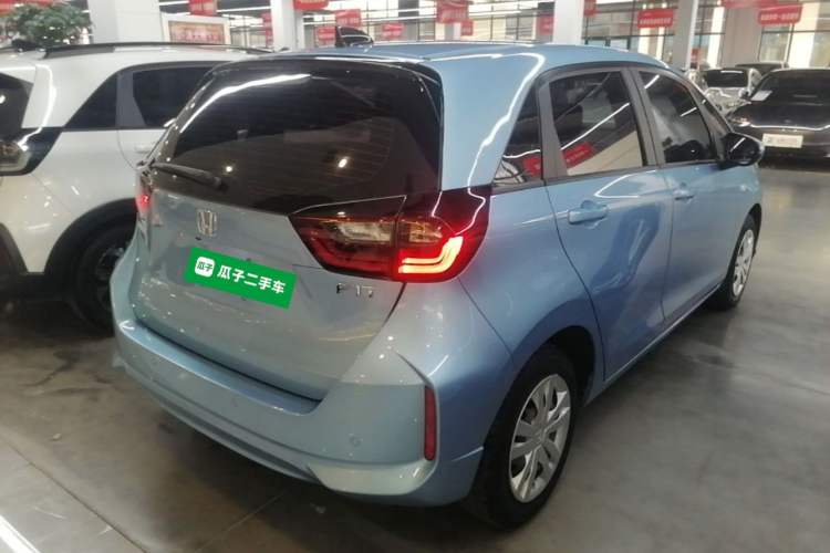 Used Honda Fit 2023 1.5L CVT Trend Edition Rear Right 45 Deg