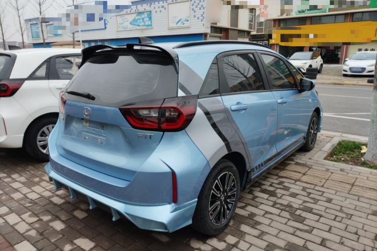 Used Honda Fit 2023 1.5L CVT Trend Edition Rear Right 45 Deg