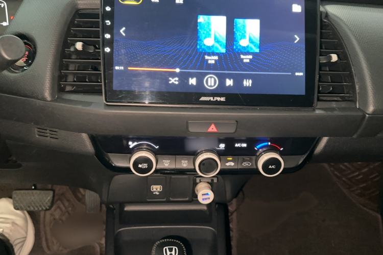 Used Honda Fit 2023 1.5L CVT Trend Edition Audio And AC Panel