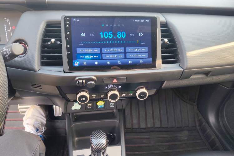Used Honda Fit 2023 1.5L CVT Trendy Sports Edition Audio And AC Panel