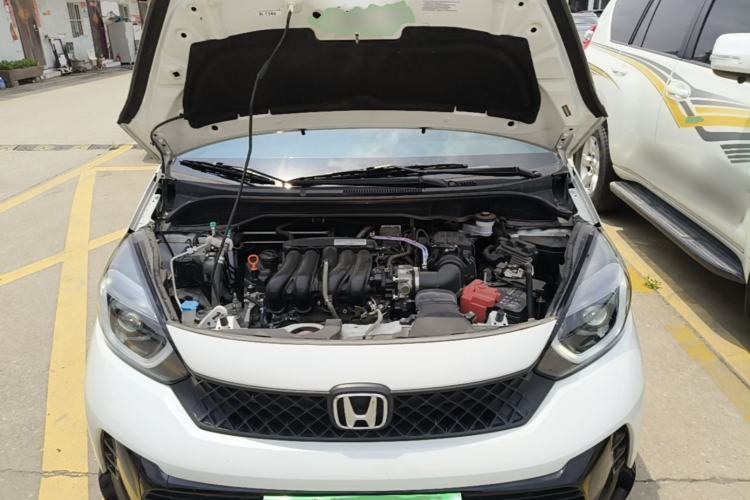Used Honda Fit 2023 1.5L CVT Trendy Runner Pro Edition Engine Bay
