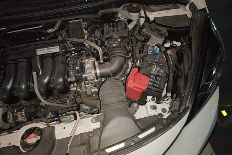 Used Honda Fit 2023 1.5L CVT Trend Edition Engine Bay Left
