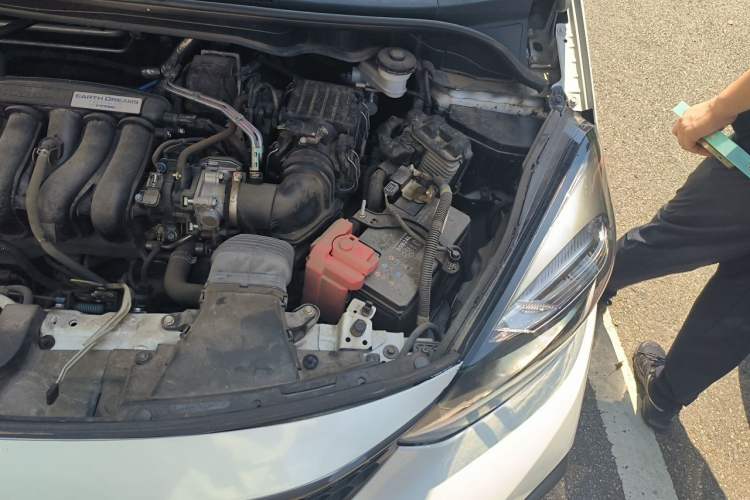 Used Honda Fit 2023 1.5L CVT Trend Edition Engine Bay Left