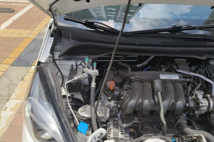 Used Honda Fit 2023 1.5L CVT Trendy Sports Edition Engine Bay Right