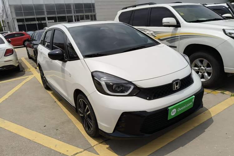 Used Honda Fit 2023 1.5L CVT Trendy Runner Pro Edition Front Right 45 Deg