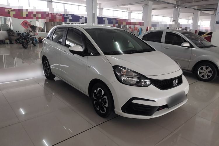 Used Honda Fit 2023 1.5L CVT Trend Edition Front Right 45 Deg