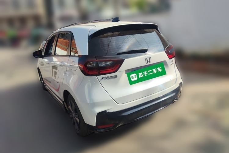 Used Honda Fit 2023 1.5L CVT Trendy Sports Edition Rear Left 45 Deg